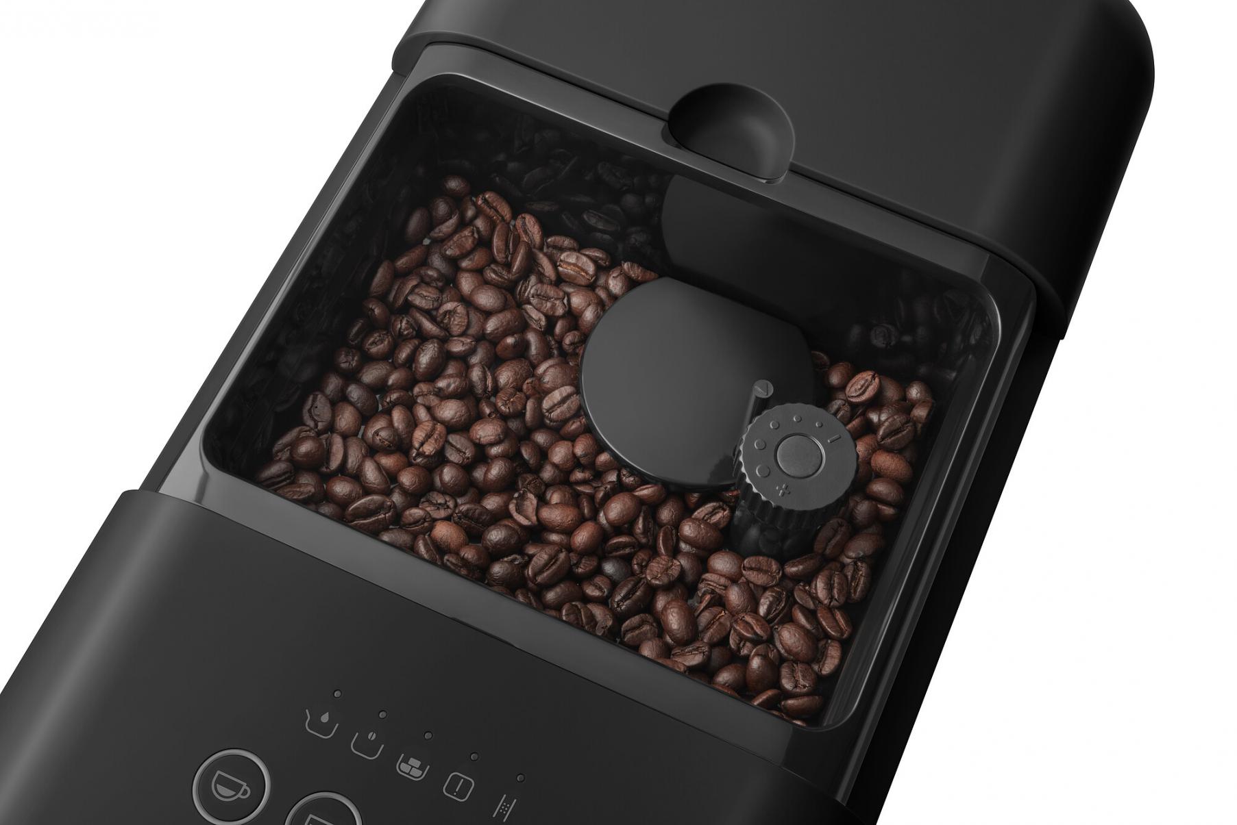 Smeg BCC12BLMEU Kaffeevollautomaten schwarz Collezione Jubiläumsaktion - 60 Monate Geräteschutz