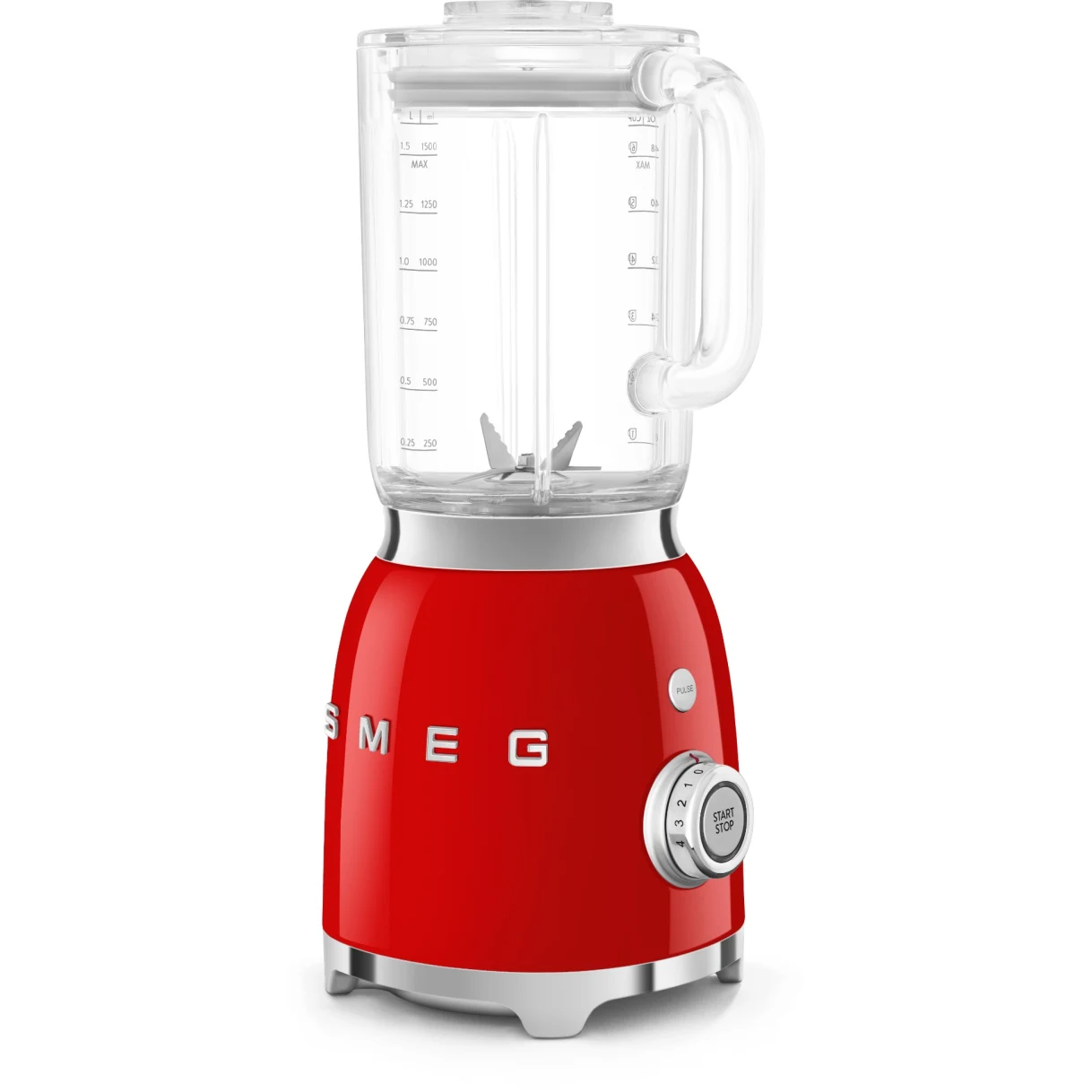 Smeg BLF03RDEU Standmixer rot 50s Style Jubiläumsaktion - 60 Monate Geräteschutz