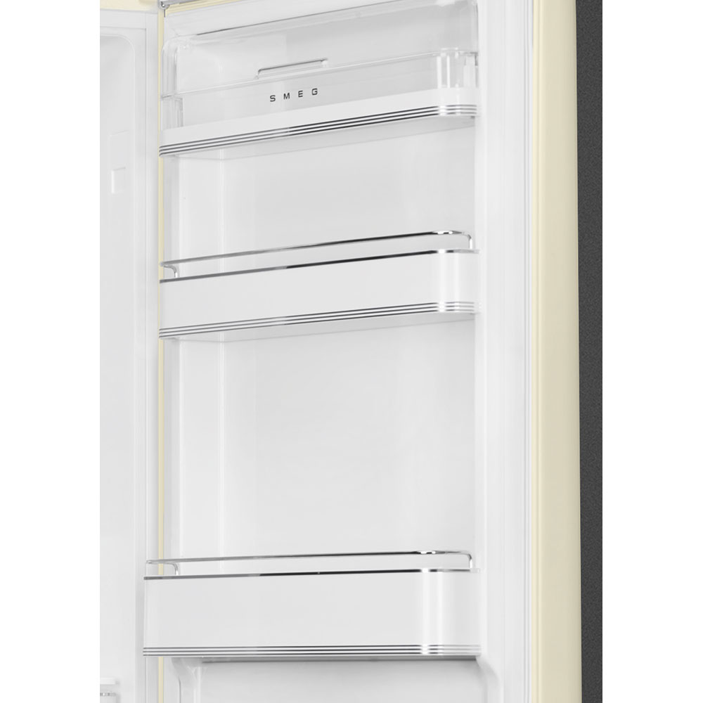 Smeg FAB32RCR6 Kühl-Gefrierkombination Rechtsanschlag Creme 50s Style 2026 Modell, EEK: C