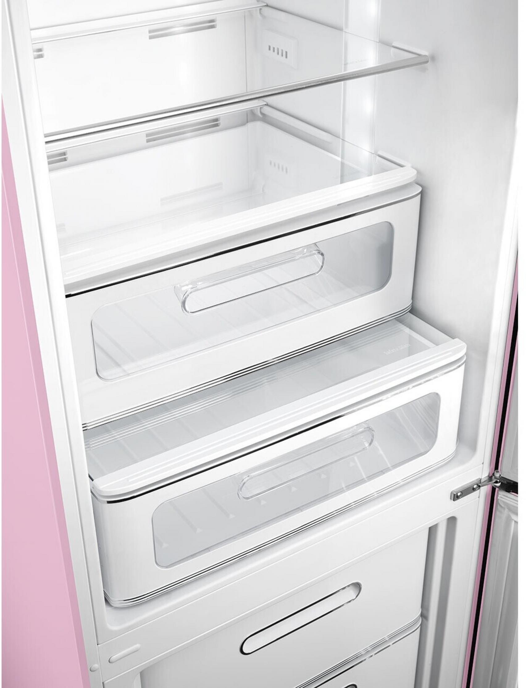 Smeg FAB32RPK6 Kühl-/Gefrierkombination Rechtsanschlag Cadillac Pink 50s Style, EEK: C