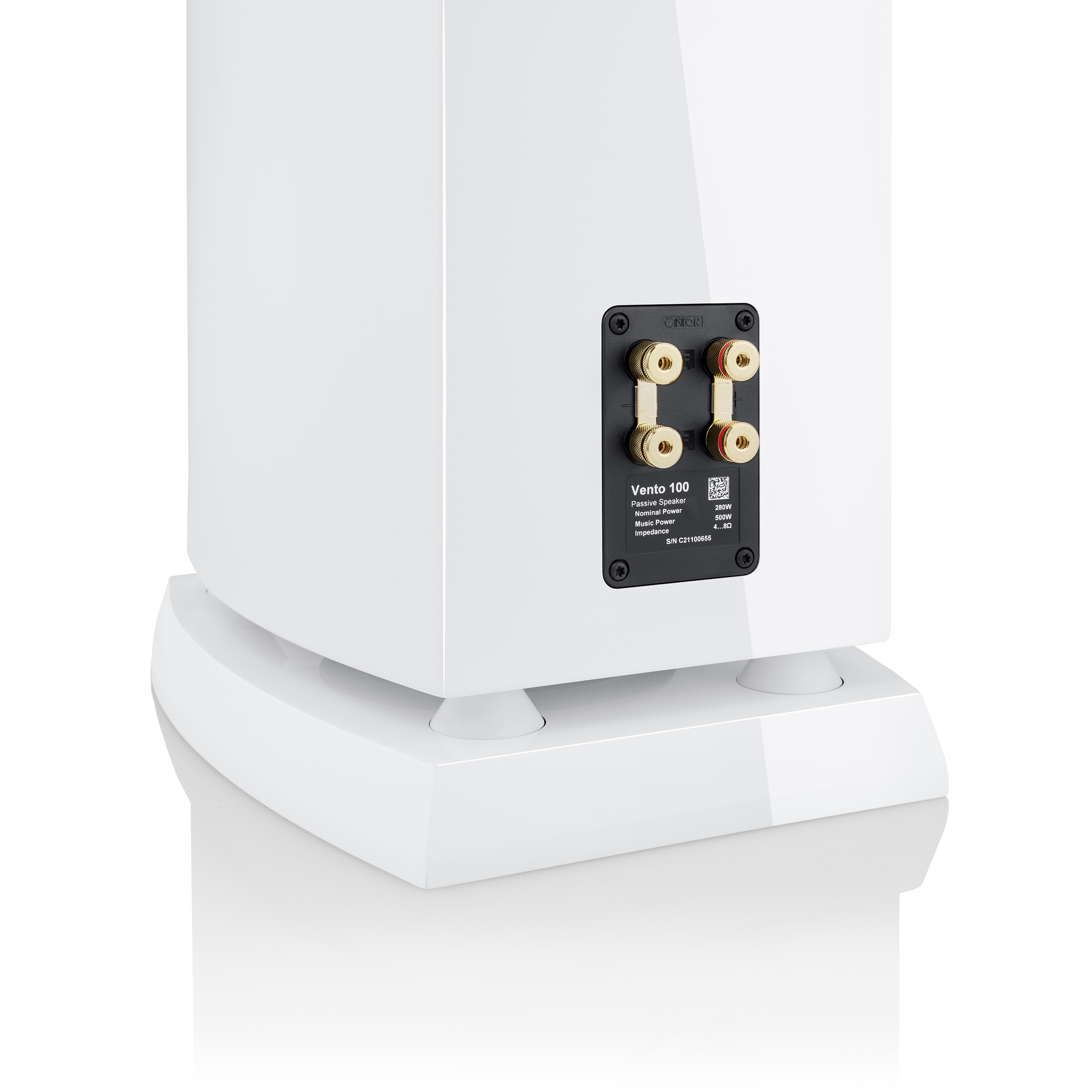 Canton Vento 100 weiss highgloss Stück  Sonder Aktion