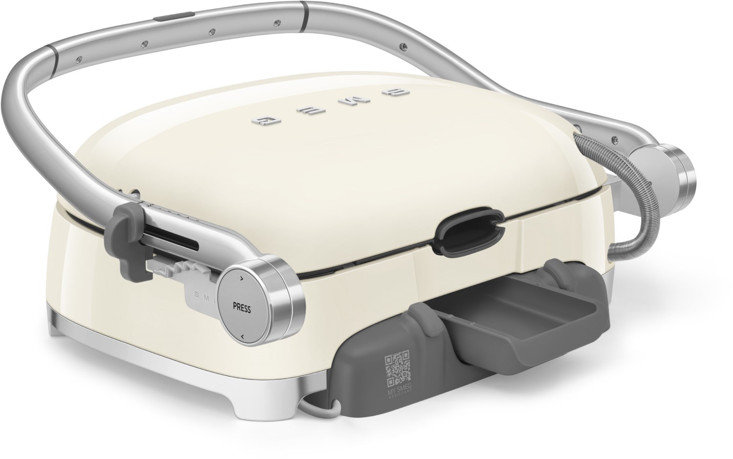 Smeg MGF01CREU Multifunktion-/Kontaktgrill 2.000 Watt,