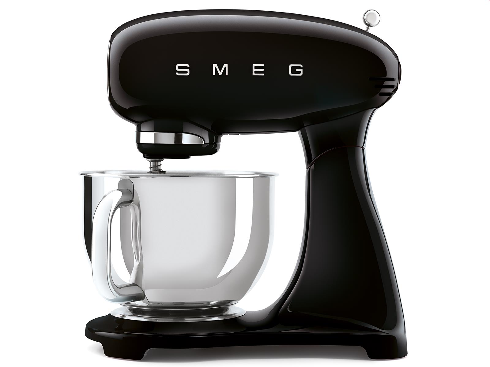 Smeg SMF03BLEU Küchenmaschine 50s Style Schwarz