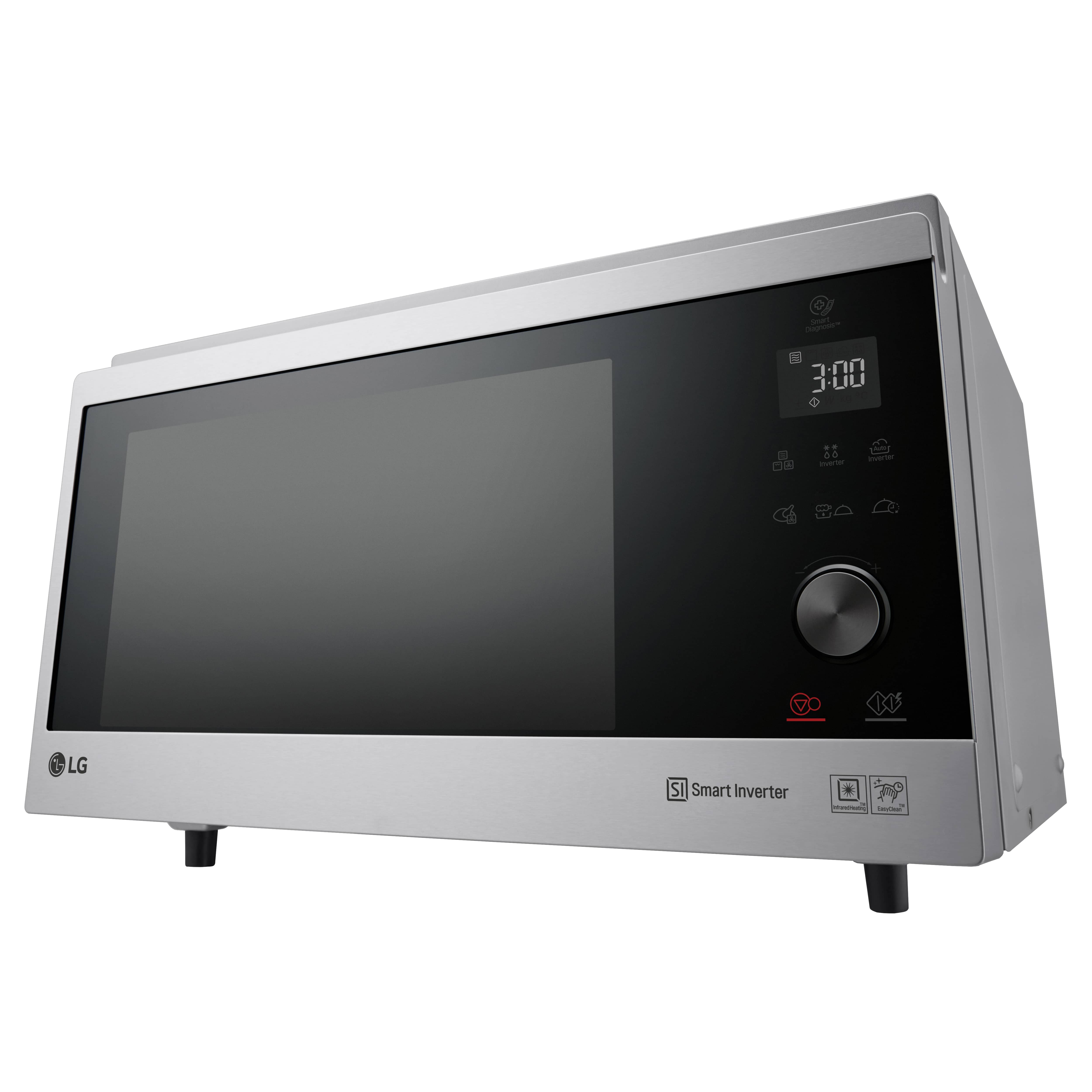 LG MJ3965ACS Kombi-Mikrowelle, Heißluftofen, 4-in-1 Smart Inverter