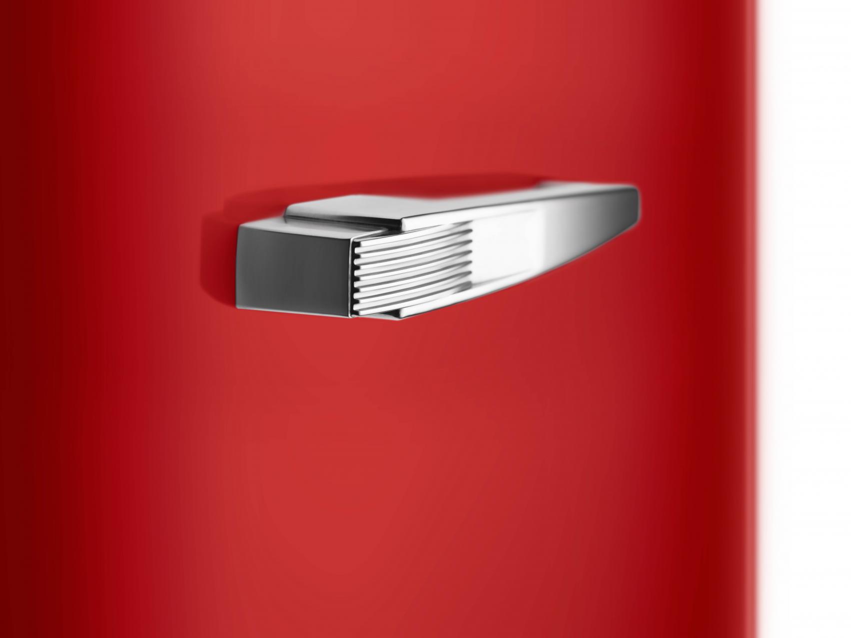 Smeg FAB28RRD5 Kühlschrank Rechtsanschlag Rot 50`s Style, EEK: D