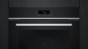Siemens HB572ABS4 Einbau-Backofen Pyrolyse, schwarz/edelstahl,  EEK: A+