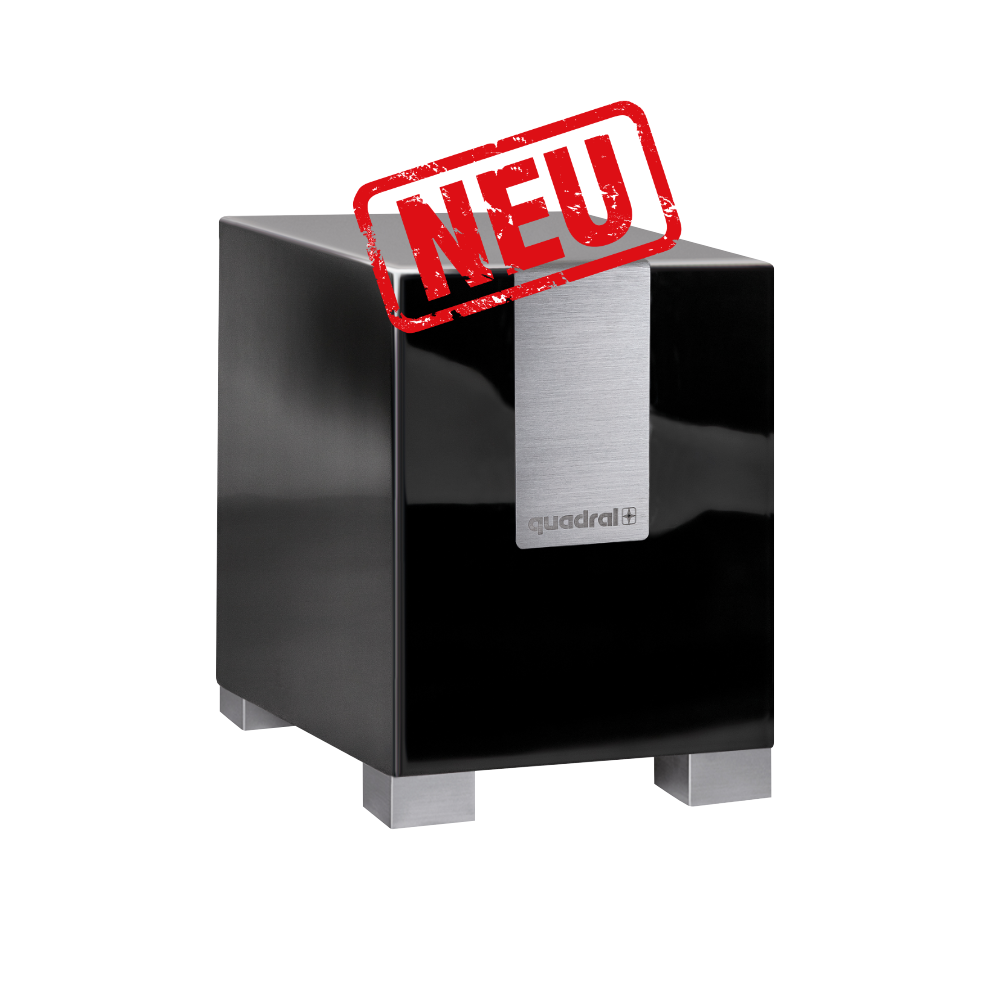 Quadral Qube S8 Aktivsubwoofer schwarz