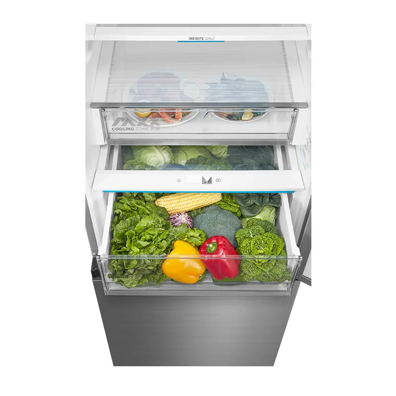 Midea MDRB600MIC46P Space Master mit verstellbaren Tür-Ablagen
