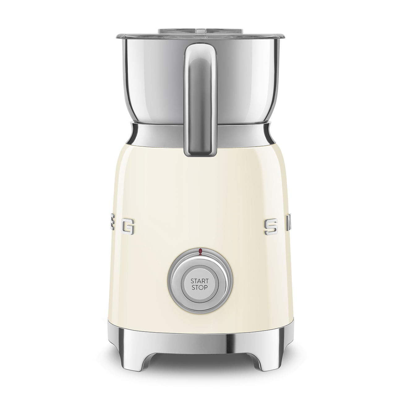 Smeg MFF11CREU Milchaufschäumer 50`s Style creme Jubiläumsaktion - 60 Monate Geräteschutz