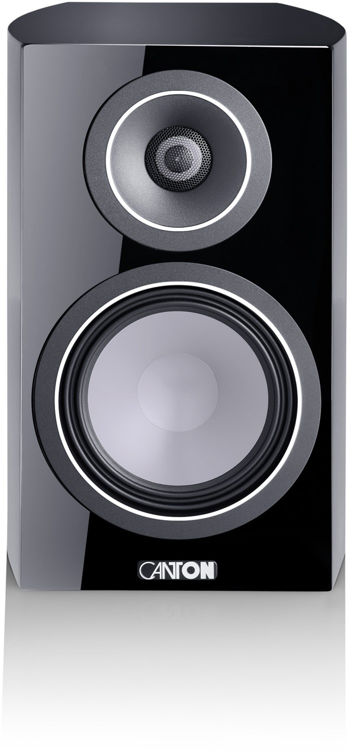 Canton Vento 20 schwarz highgloss Paar  Sonder Aktion