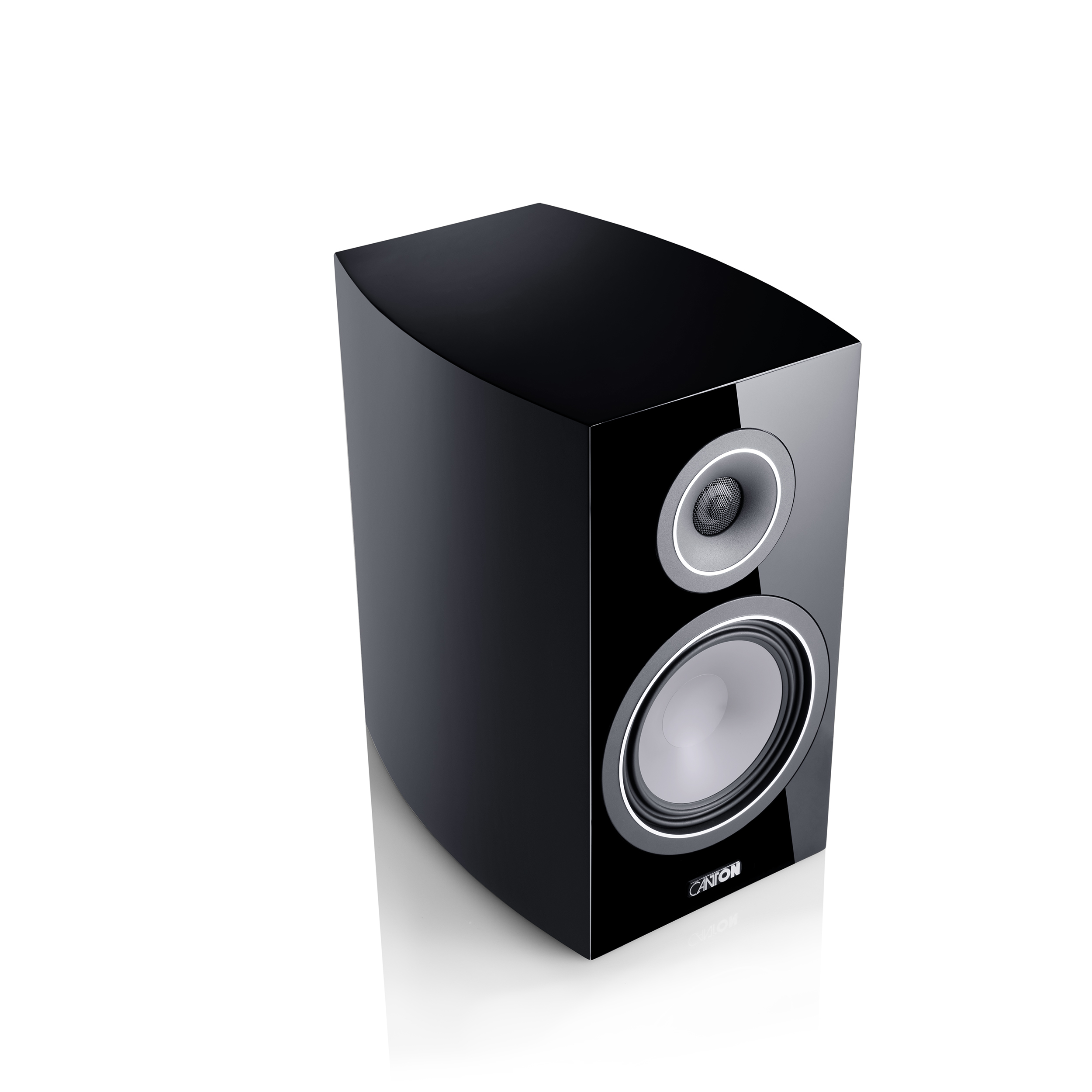 Canton Vento 30 schwarz highgloss Paar  Sonder Aktion