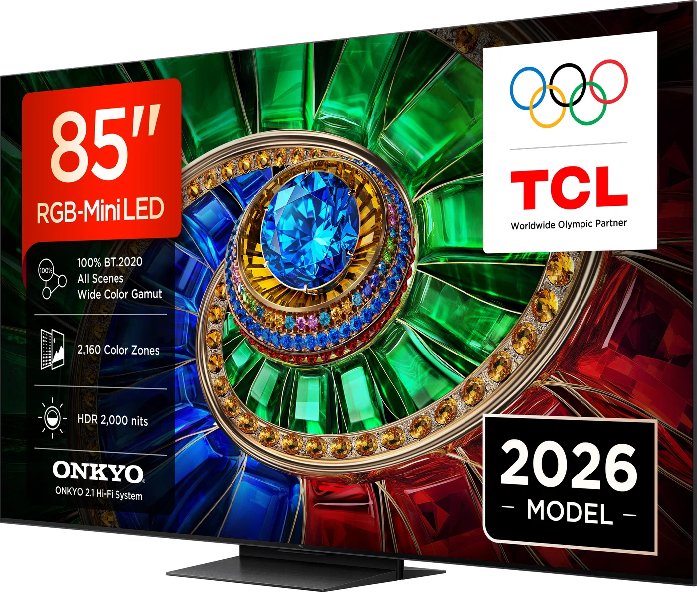 TCL 85RM7L RGB-Mini LED, 85 Zoll (215cm), 4K UHD, 144Hz, Smart-TV, IMAX