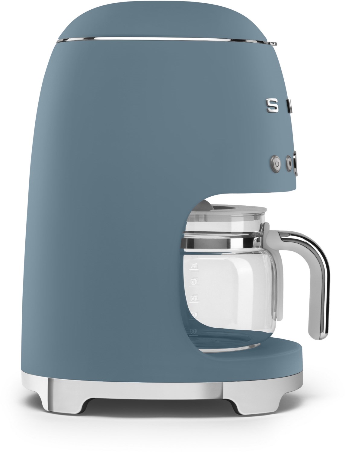 Smeg DCF02SBMEU Filterkaffeemaschine Storm Blue 50s Style Jubiläumsaktion - 60 Monate Geräteschutz