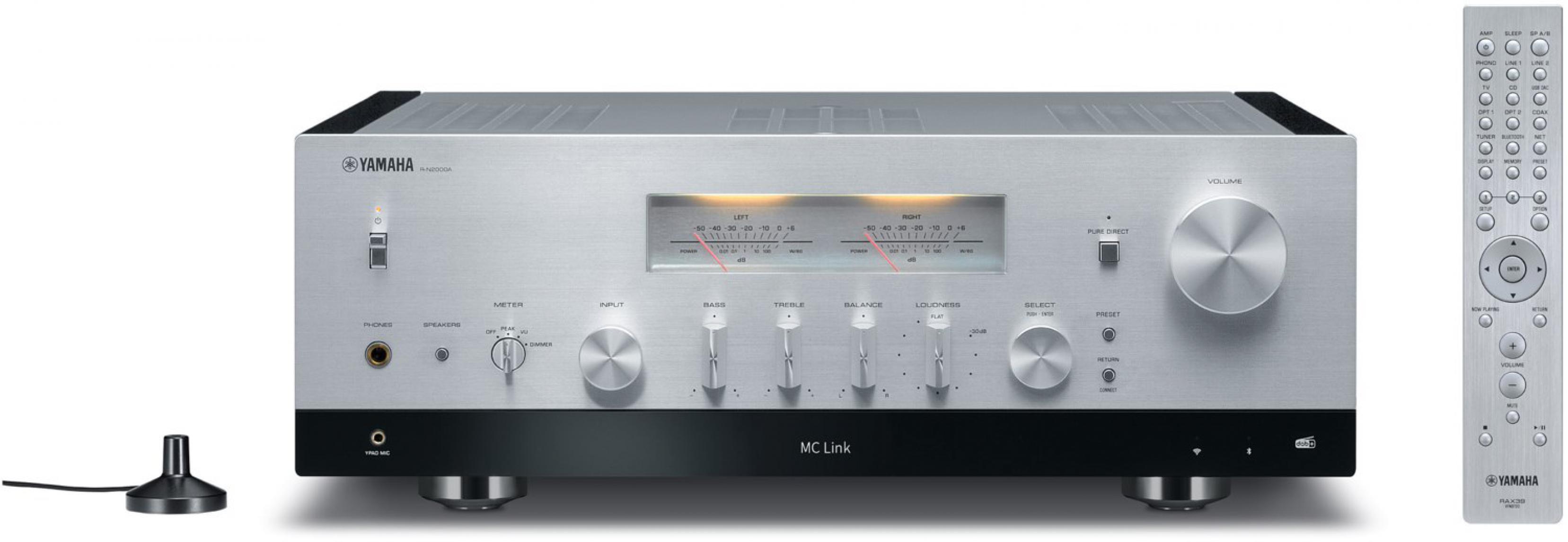 Yamaha R-N2000A silber Netzwerk-Receiver