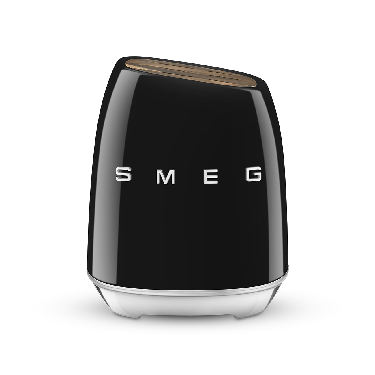 Smeg KBSF02BL Messerblock-Set (6 tlg.) Gehäuse: Carbonstahl 50s Style Schwarz Aussteller