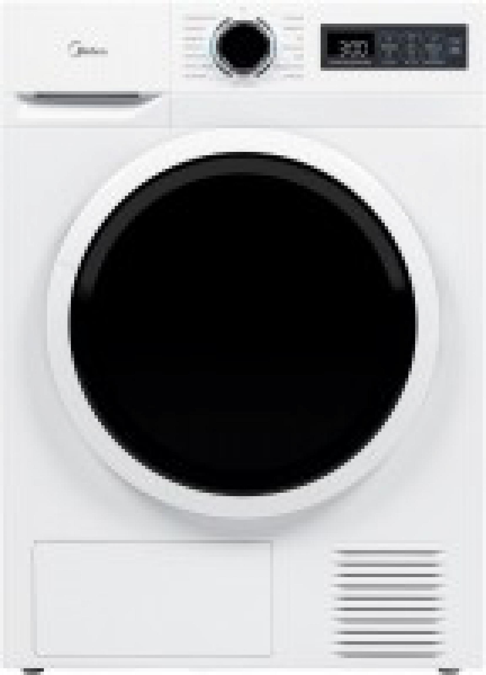Midea MD110H80B-D Wärmepumpentrockner 8kg