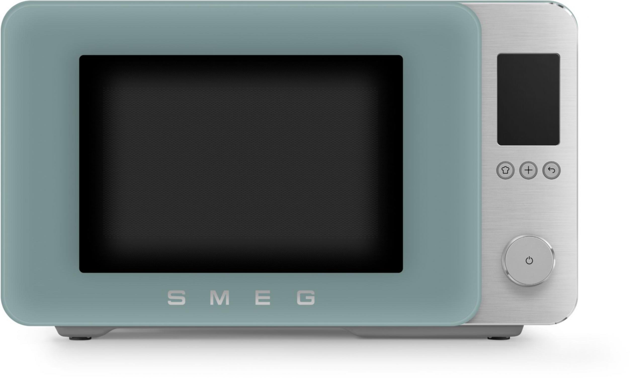 Smeg MOC02EGMEU Kombi-Tisch-Mikrowelle, Emerald Green, 9 Funktionen