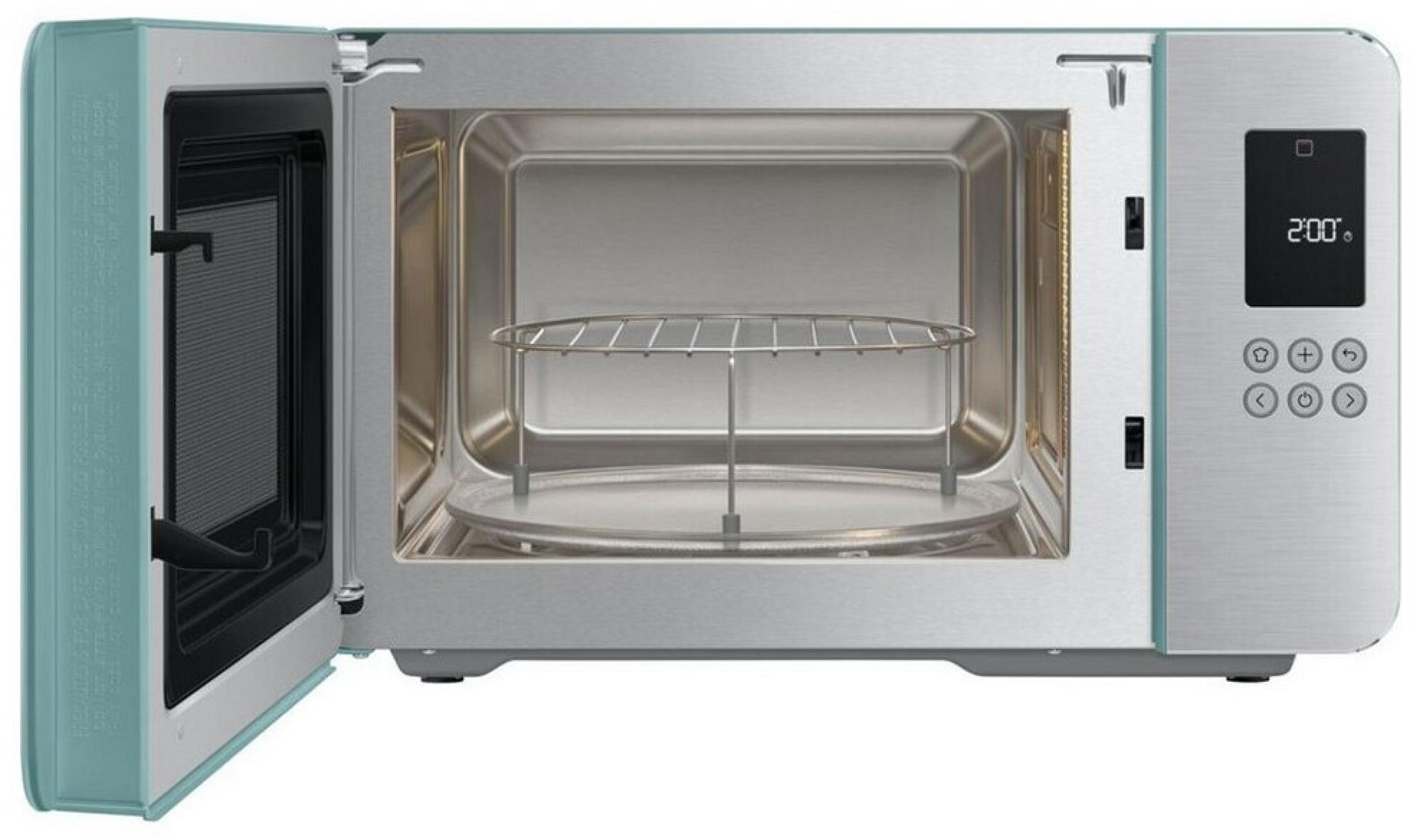 Smeg MOC01EGMEU Stand-Kombi-Mikrowelle, Emerald Green, 4 Funktionen