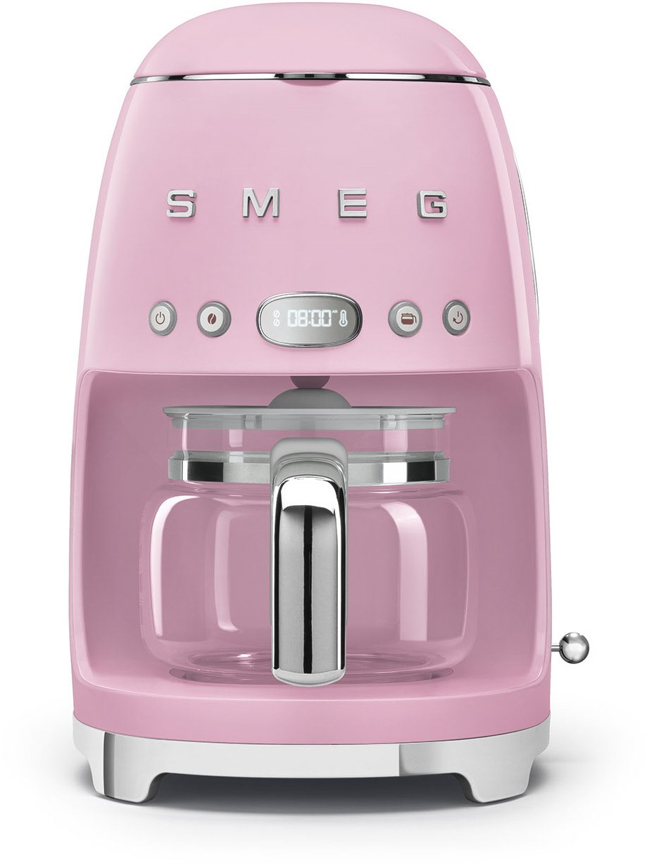 Smeg DCF02PKEU Filterkaffeemaschine Cadillac Pink 50s Style Jubiläumsaktion - 60 Monate Geräteschutz