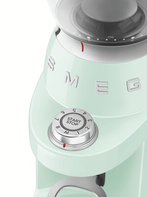 Smeg CGF03PGEU Kaffeemühle 50`s Style Pastellgrün
