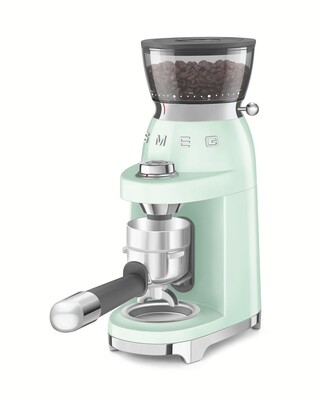 Smeg CGF03PGEU Kaffeemühle 50`s Style Pastellgrün