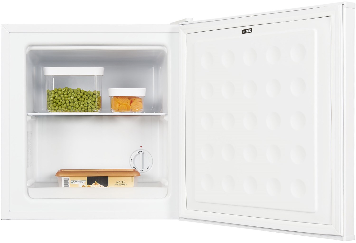 Exquisit GB40-150E weiss Mini Gefrierschrank | Nutzinhalt: 31 L