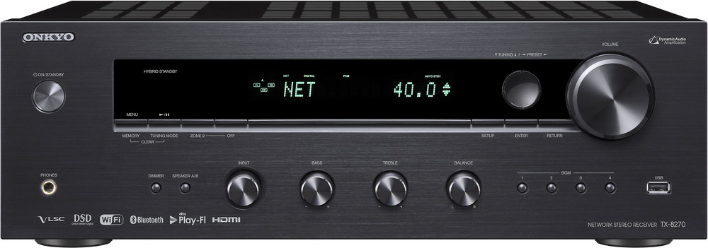 Onkyo TX-8270-B schwarz Stereo Receiver