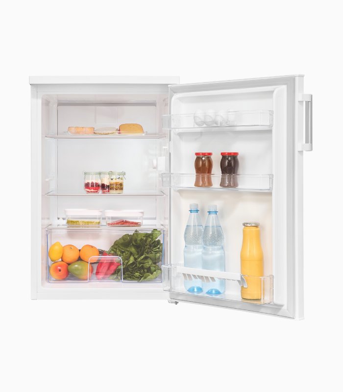 Exquisit KS16-V-H-010C weiss | LED-Innenbeleuchtung | Kühlschrank