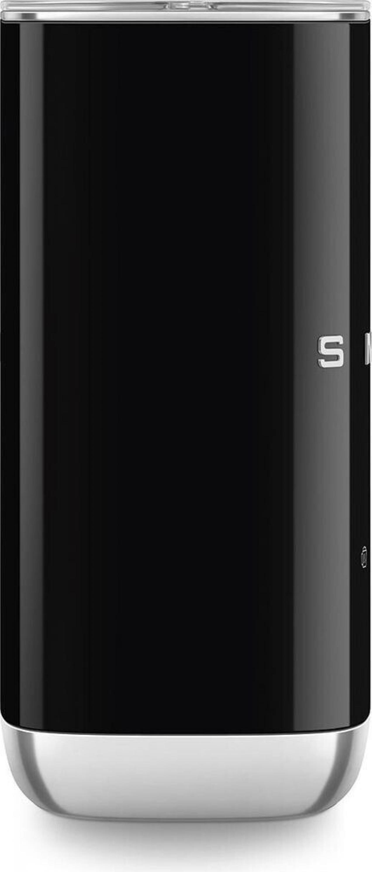 Smeg MFF02BLEU Kompakt-Milchaufschäumer Schwarz 50 Style