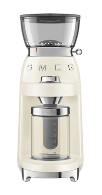 Smeg CGF03CREU Kaffeemühle 50`s Style Creme