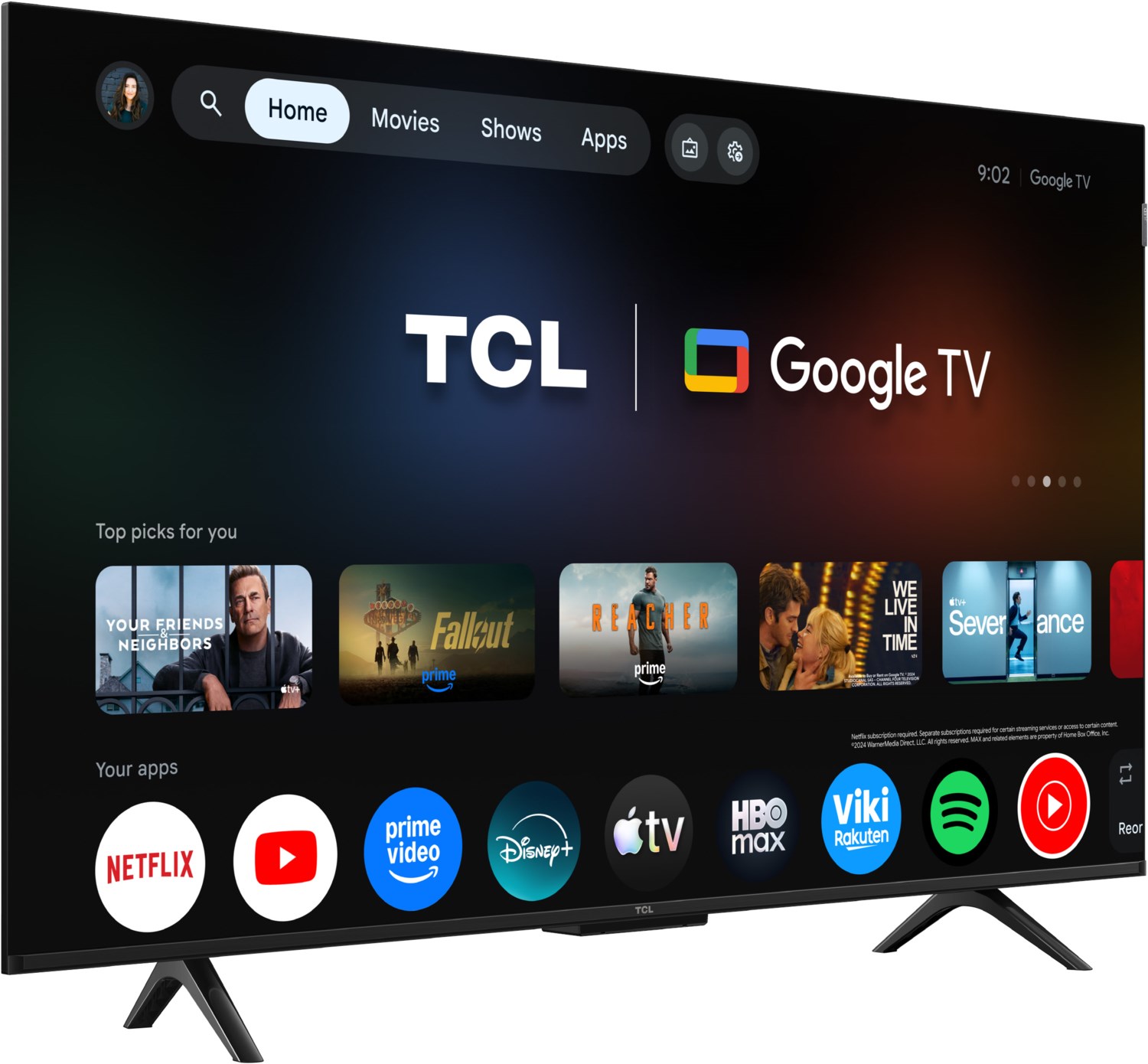 TCL 43P79L QLED TV, 4K UHD, Smart-TV, 43 Zoll 2026