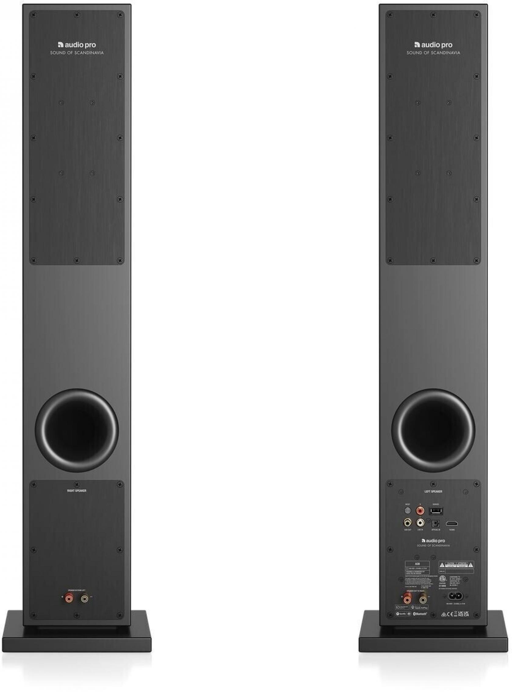 Audio Pro A48 W Schwarz