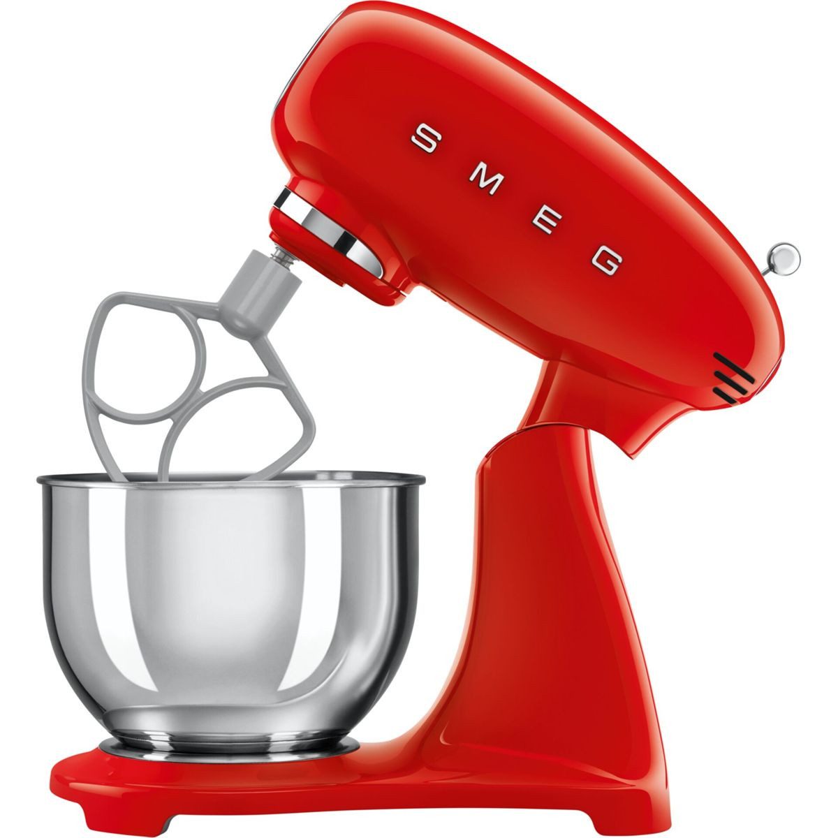 Smeg SMF05RDEU Küchenmaschine 50s Style Rot,2026 Modell Jubiläumsaktion-60 Monate Geräteschutz