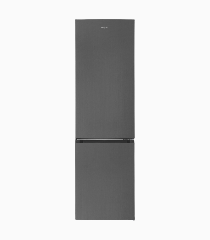 Exquisit KGC5380-115-NF-040A Kühl-/ Gefriekombination inox az, 377L, EEK:A
