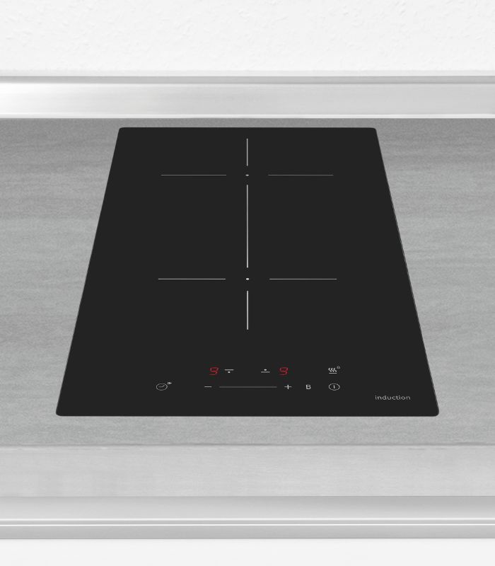 Exquisit EKI300-B-380 | Einbaugerät | 2 Induktionskochzonen | 3.500 W | Induktionskochfeld