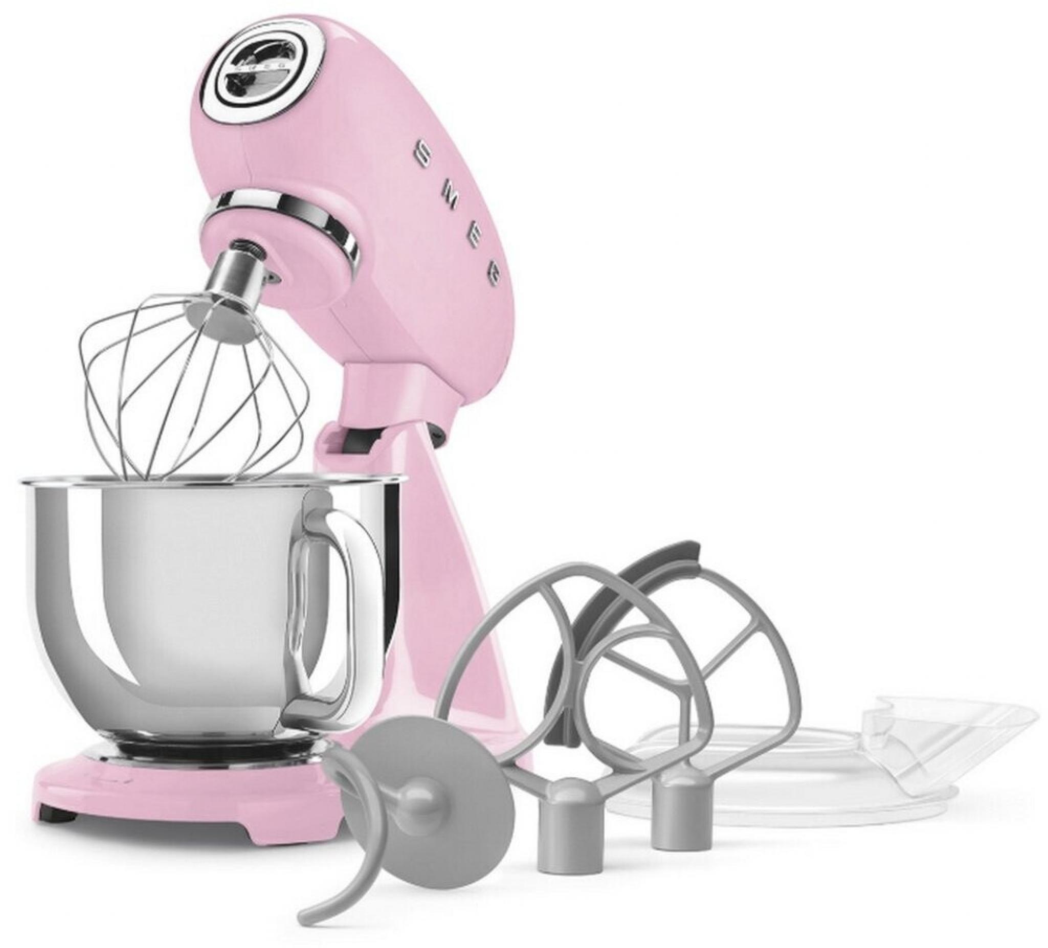 Smeg SMF05PKEU Küchenmaschine 50s Style CadillacPink,2026 Modell Jubiläumsaktion-60 Monate Geräteschutz