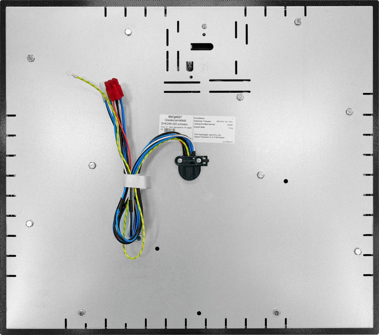 Exquisit EHE 246-020 Herdset Aussteller