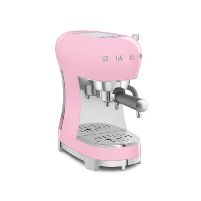 Smeg ECF02PKEU Kaffeemaschine 50`s Style Cadillac Pink