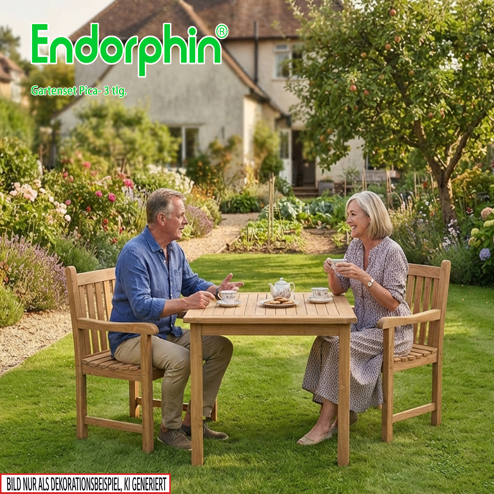 Endorphin Pica 3  Gartenmöbel Set 3tlg.