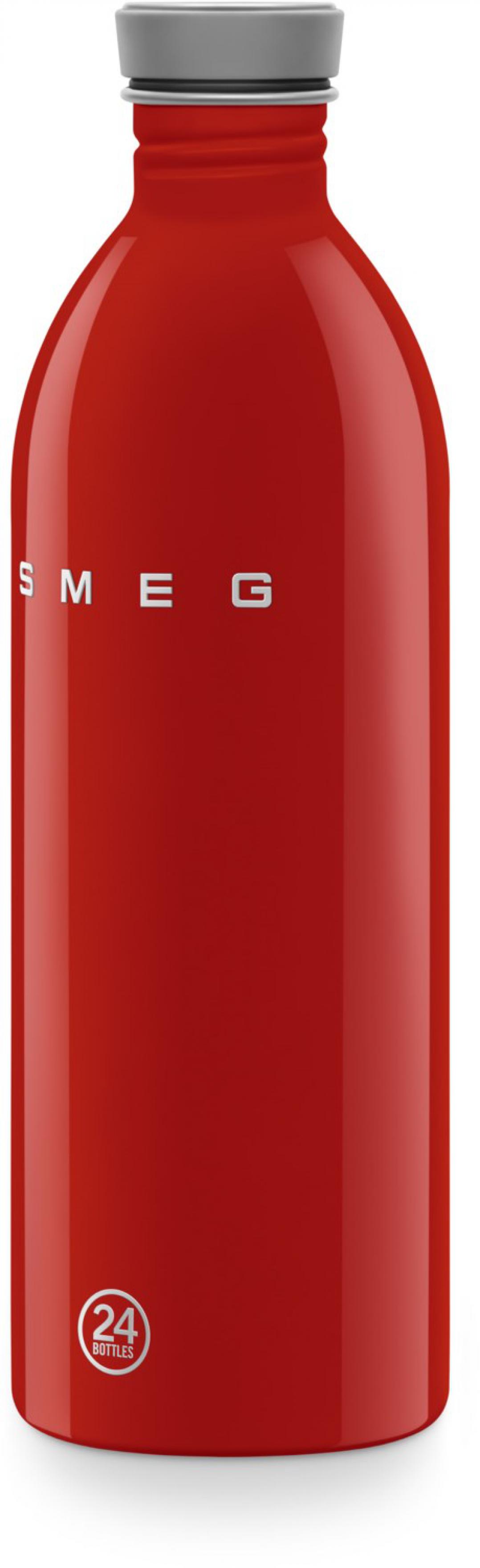 Smeg WBF02RD Edelstahlflasche 1 Liter Fassungsvermögen rot