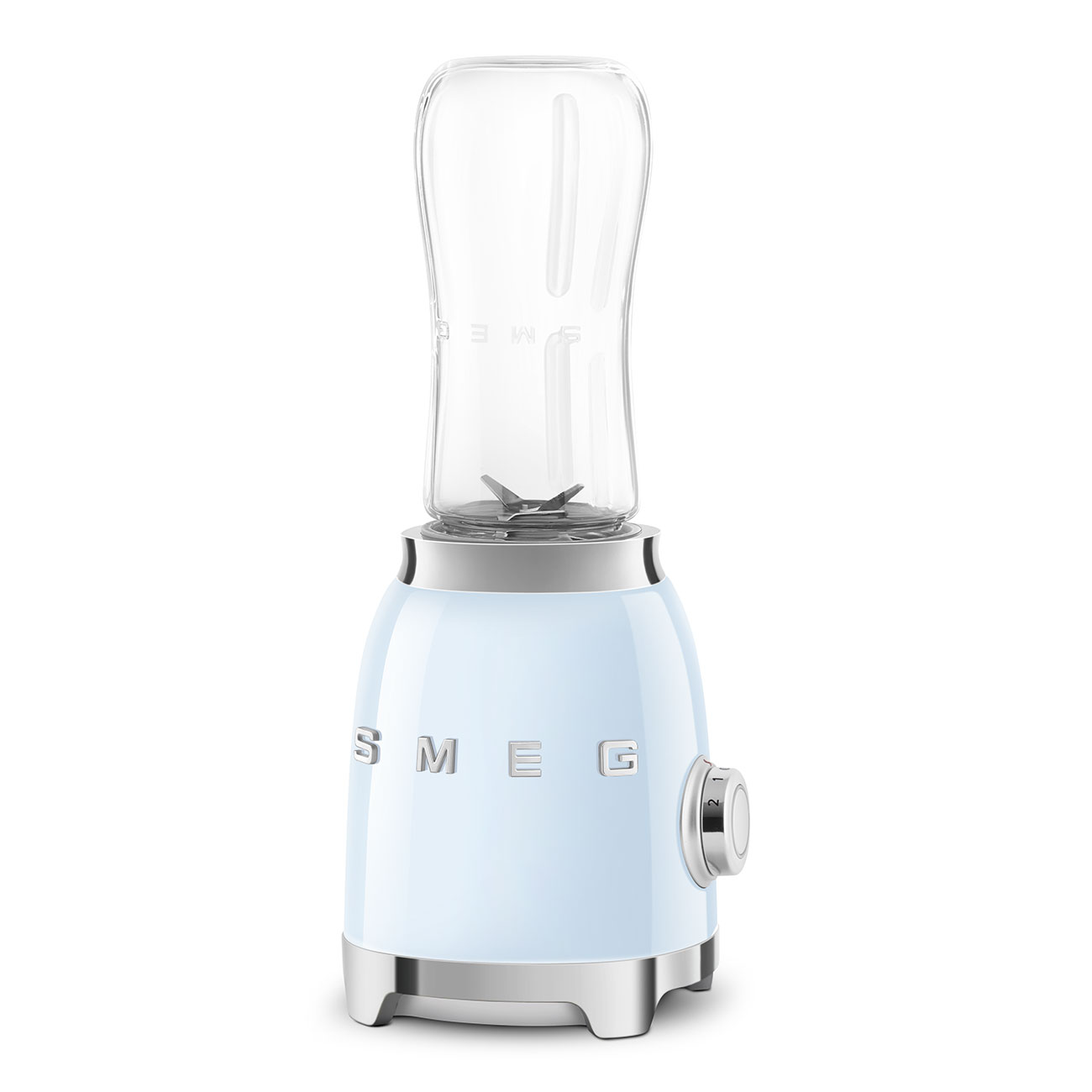 Smeg PBF01PBEU Standmixer 50s Style Pastellblau Jubiläumsaktion - 60 Monate Geräteschutz