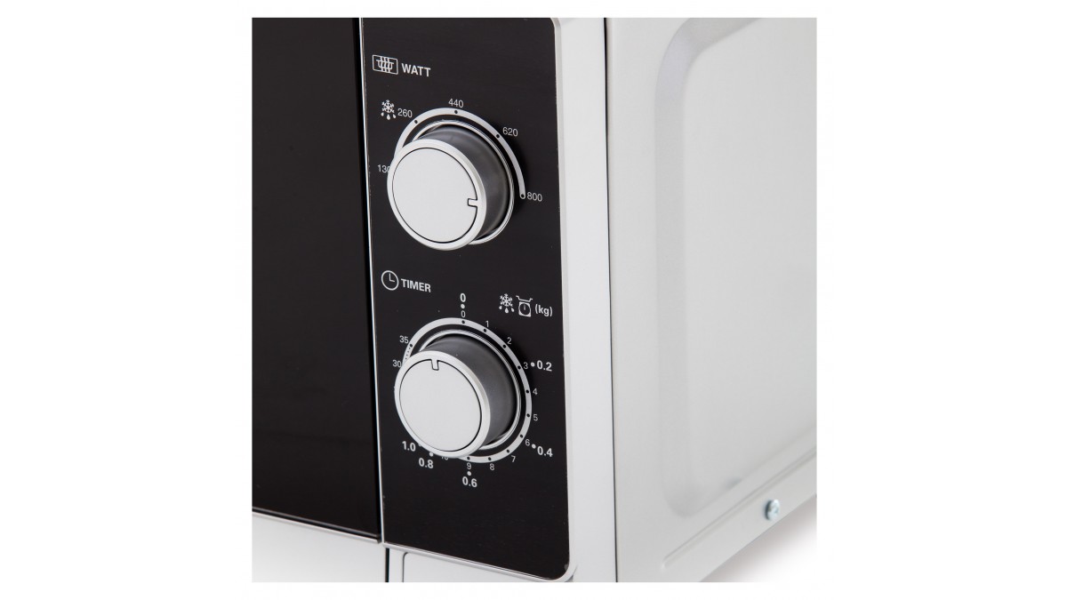 Sharp R200INW Mikrowelle Silbermetallic