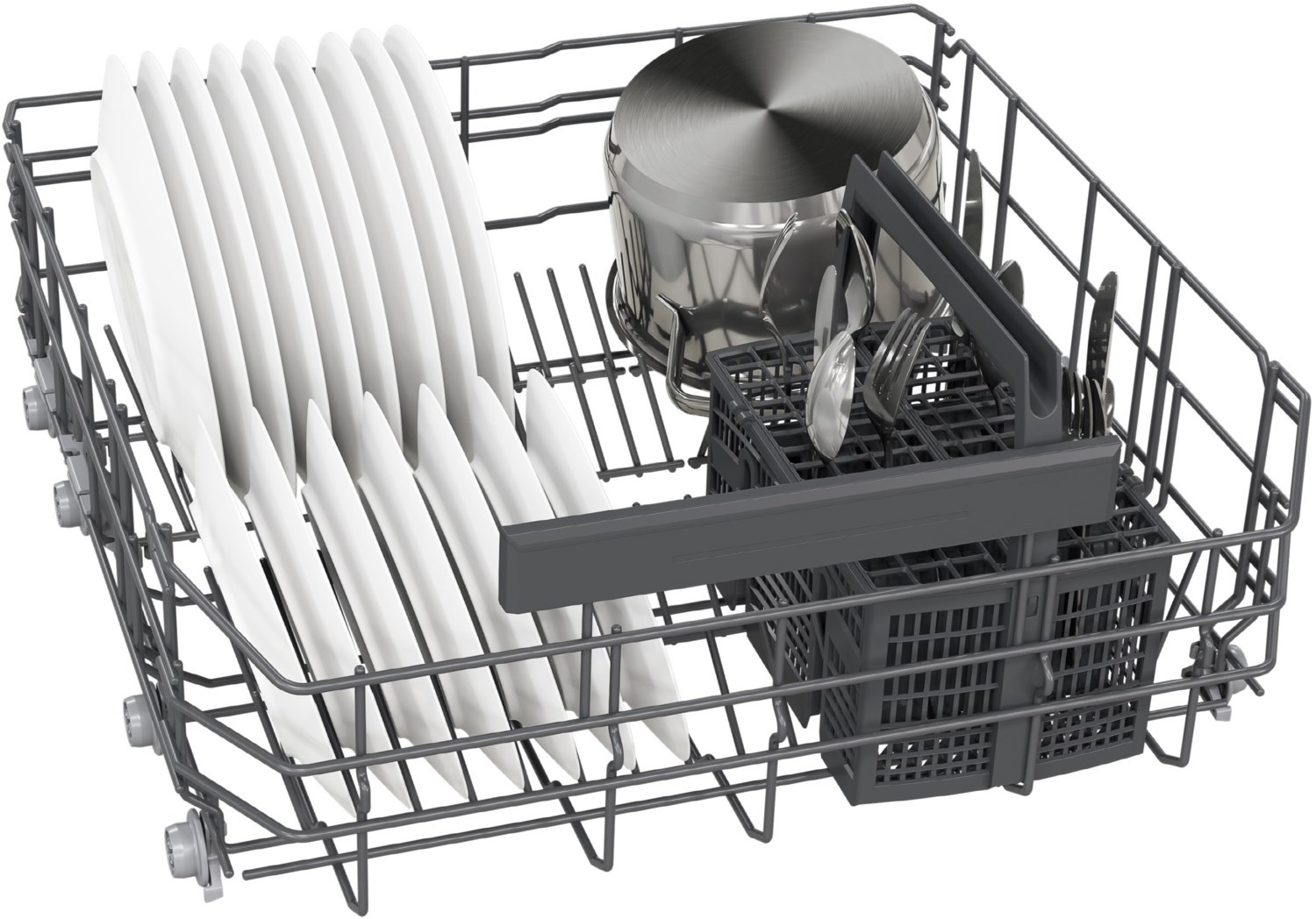 Siemens SN53EIEUAE teilintegrierbarer 60 cm Geschirrspüler SET aus SN53ES22AE + SZ36BH00 edelstahl