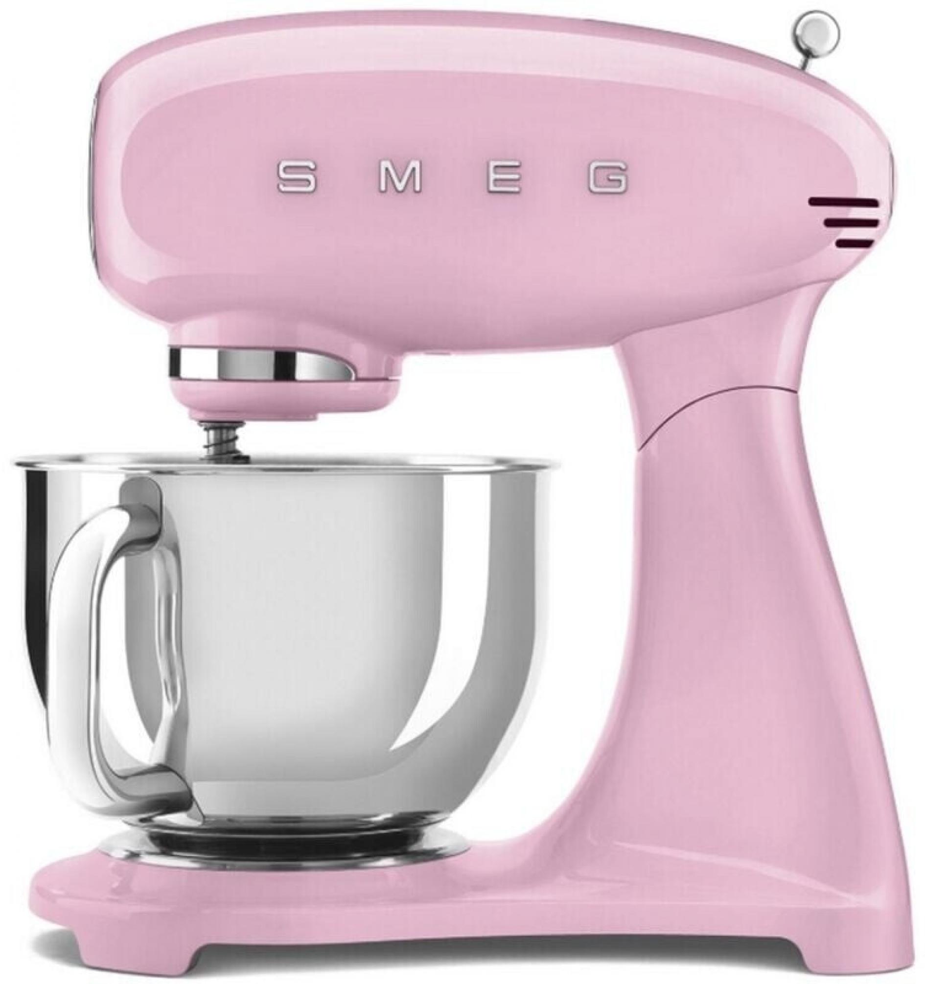 Smeg SMF05PKEU Küchenmaschine 50s Style CadillacPink,2026 Modell Jubiläumsaktion-60 Monate Geräteschutz