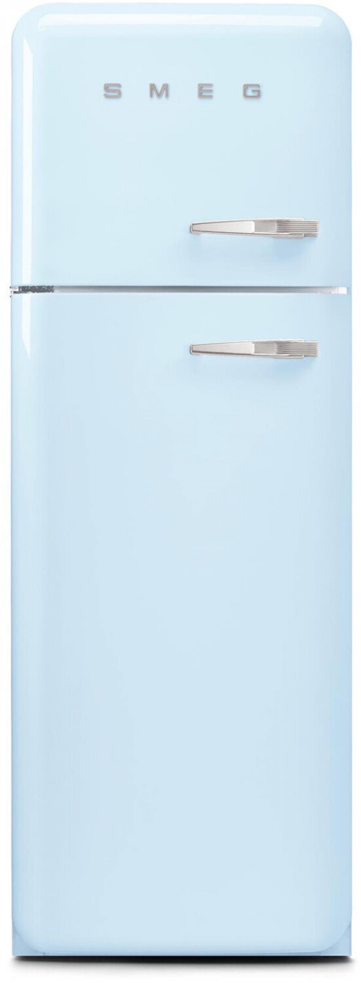 Smeg FAB30LPB5 Kühl-/Gefrierkombination Linksanschlag Pastellblau 50s Style, EEK: D