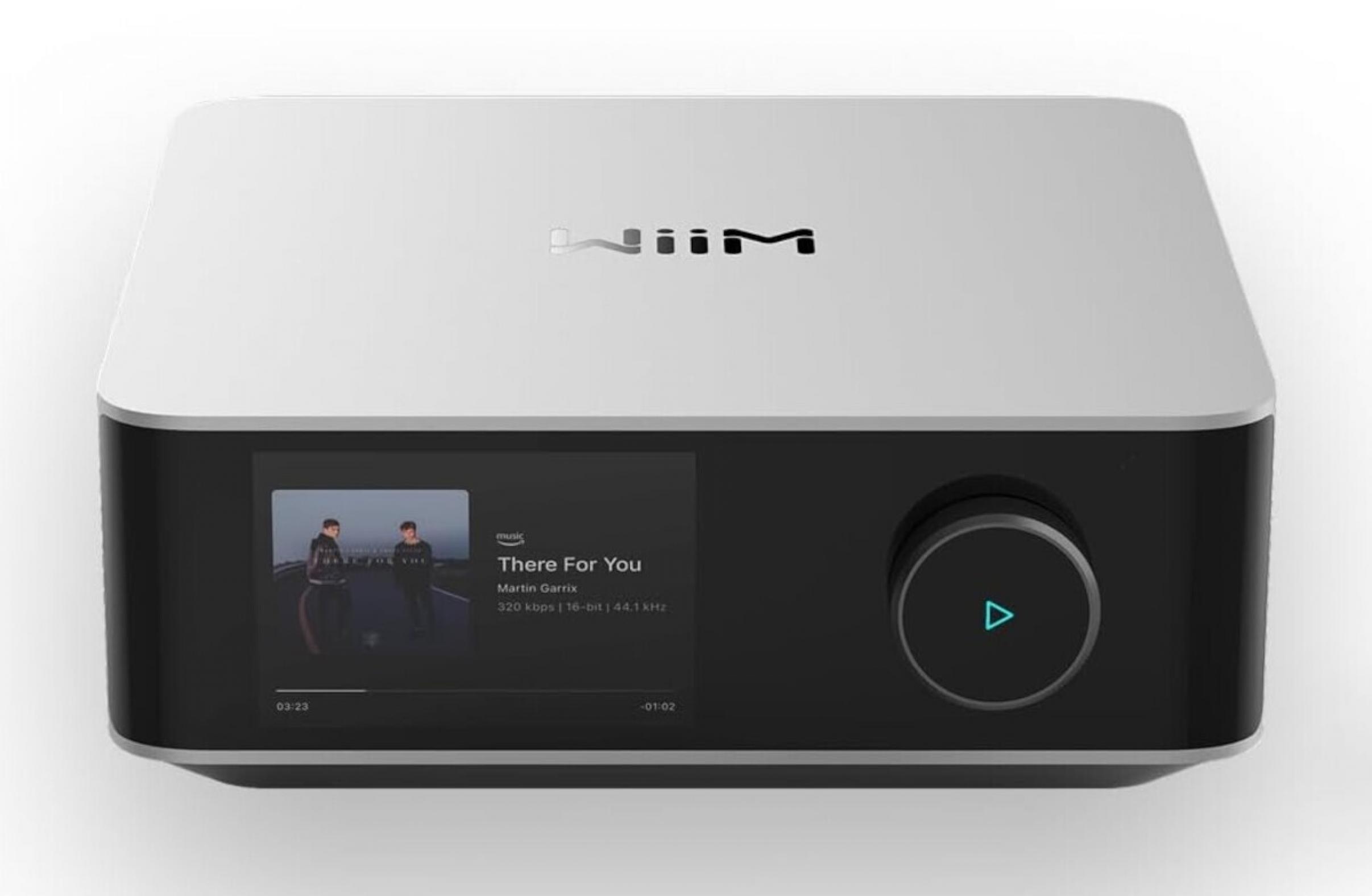WiiM Amp Ultra silber