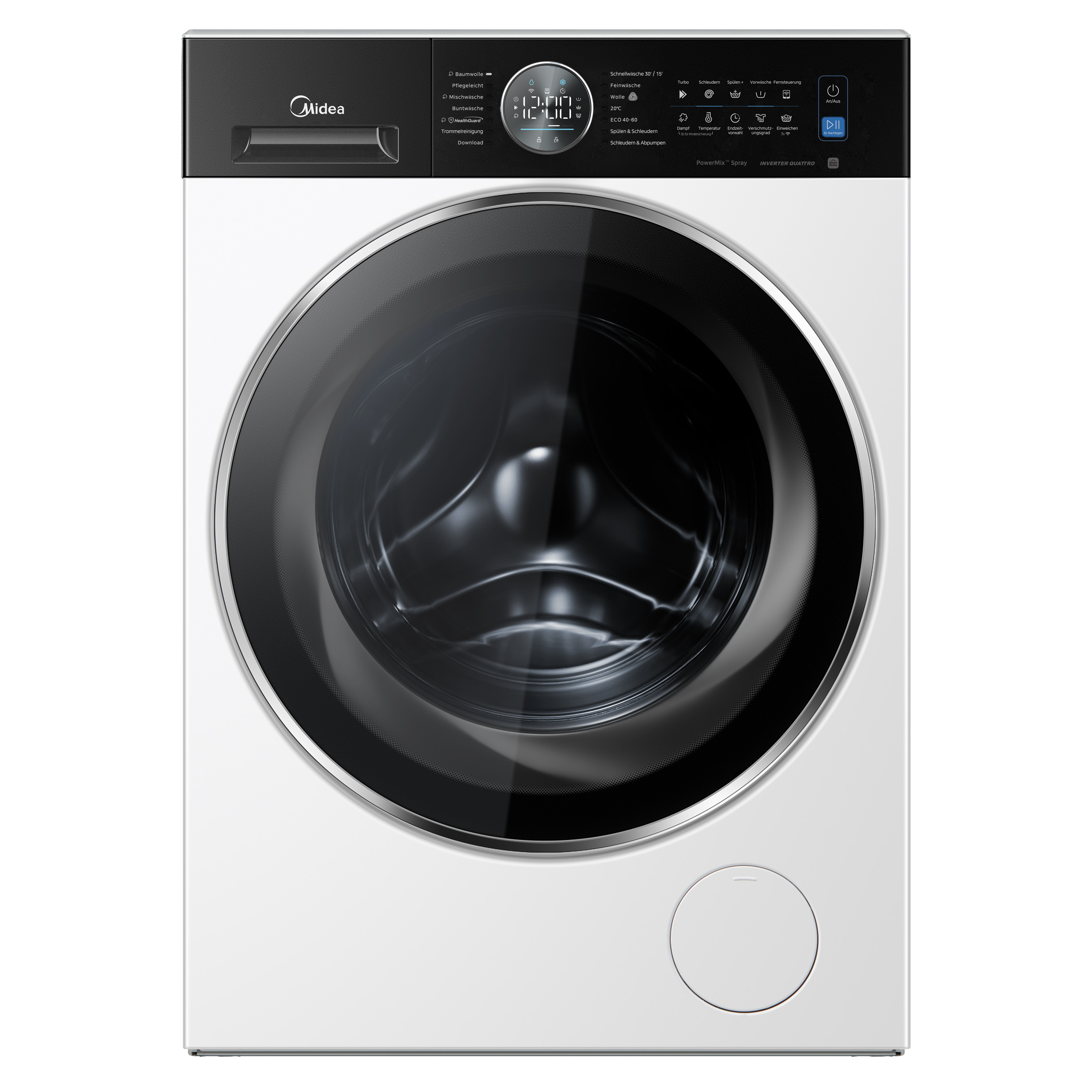 Midea MF210W90WB-14A40 Waschmaschine 8Kg 1400 RPM