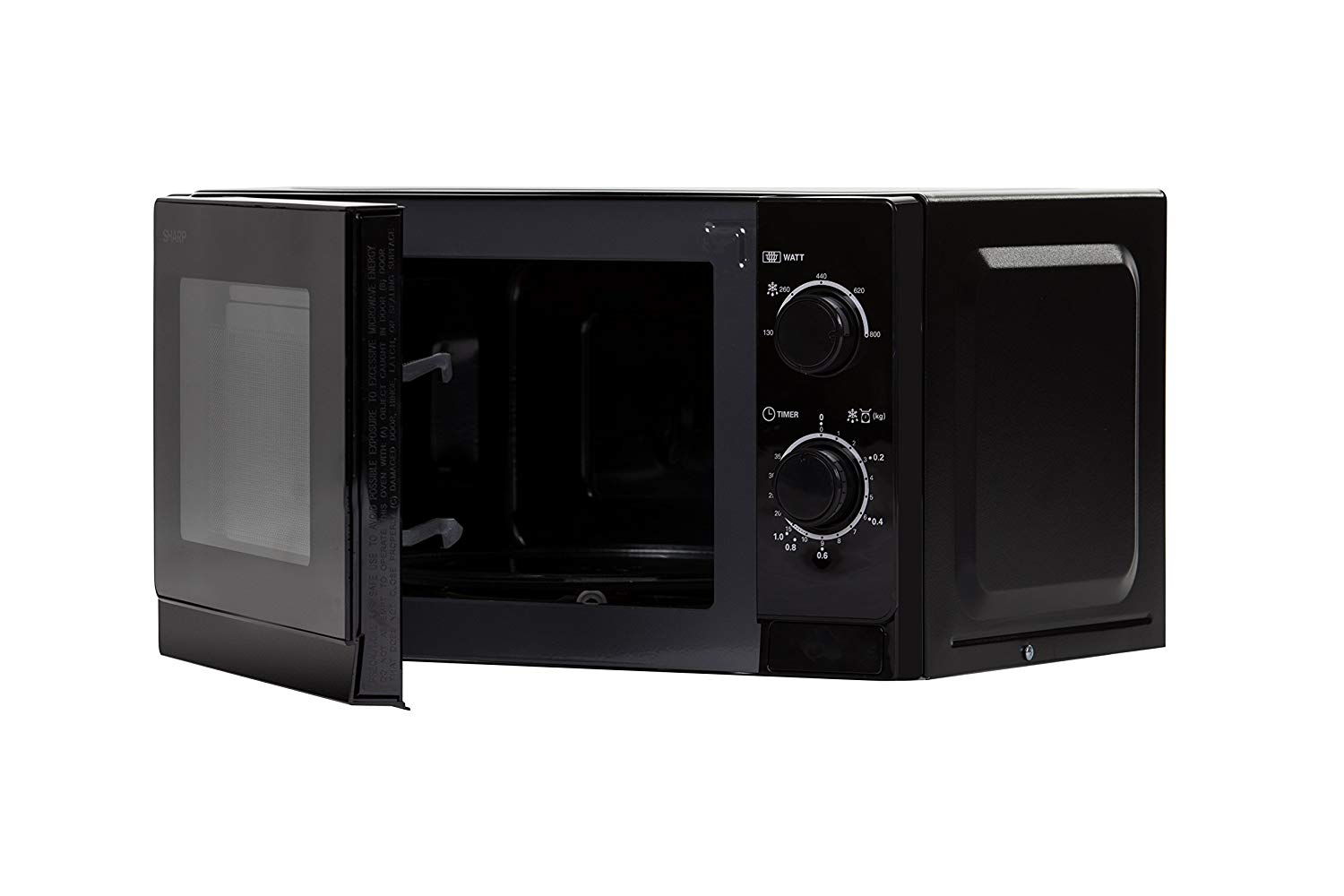 Sharp R200BKW Mikrowelle Schwarz