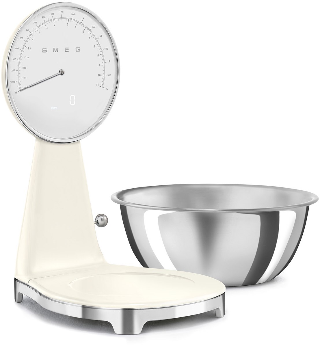 Smeg KSF01CRWW Küchenwaage 50s Style Creme