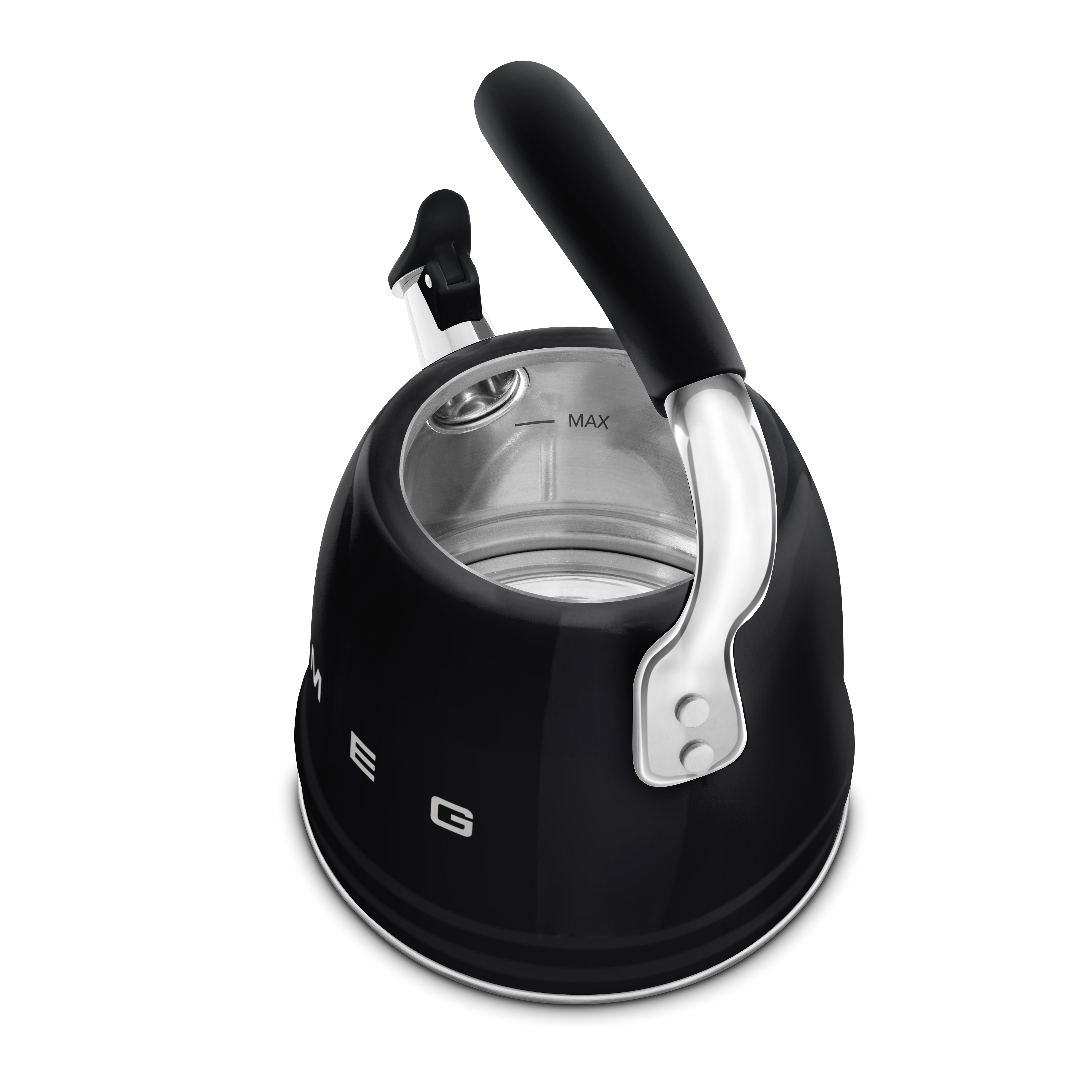 Smeg WKF01BL Wasserkessel 50s Style Schwarz - für alle Herdarten inkl. Induktion